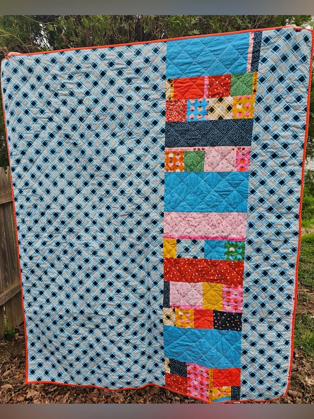Handmade Patchwork Quilt: Ruby Star Society Strawberry & Friends Heirloom